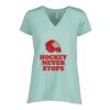 Ladies Essential Relaxed V-Neck Tee Thumbnail