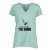 Ladies Essential Relaxed V-Neck Tee Thumbnail