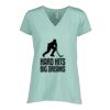 Ladies Essential Relaxed V-Neck Tee Thumbnail