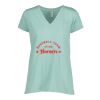 Ladies Essential Relaxed V-Neck Tee Thumbnail