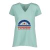 Ladies Essential Relaxed V-Neck Tee Thumbnail