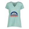 Ladies Essential Relaxed V-Neck Tee Thumbnail