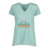 Ladies Essential Relaxed V-Neck Tee Thumbnail