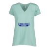 Ladies Essential Relaxed V-Neck Tee Thumbnail