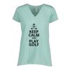 Ladies Essential Relaxed V-Neck Tee Thumbnail