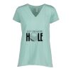 Ladies Essential Relaxed V-Neck Tee Thumbnail