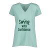 Ladies Essential Relaxed V-Neck Tee Thumbnail