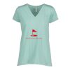 Ladies Essential Relaxed V-Neck Tee Thumbnail