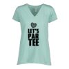 Ladies Essential Relaxed V-Neck Tee Thumbnail