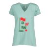 Ladies Essential Relaxed V-Neck Tee Thumbnail