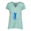 Ladies Essential Relaxed V-Neck Tee Thumbnail