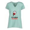 Ladies Essential Relaxed V-Neck Tee Thumbnail