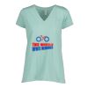 Ladies Essential Relaxed V-Neck Tee Thumbnail
