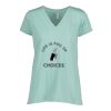 Ladies Essential Relaxed V-Neck Tee Thumbnail