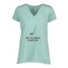 Ladies Essential Relaxed V-Neck Tee Thumbnail