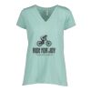 Ladies Essential Relaxed V-Neck Tee Thumbnail