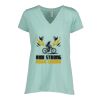 Ladies Essential Relaxed V-Neck Tee Thumbnail