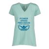 Ladies Essential Relaxed V-Neck Tee Thumbnail