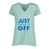 Ladies Essential Relaxed V-Neck Tee Thumbnail