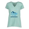 Ladies Essential Relaxed V-Neck Tee Thumbnail