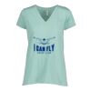 Ladies Essential Relaxed V-Neck Tee Thumbnail