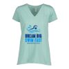 Ladies Essential Relaxed V-Neck Tee Thumbnail
