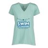Ladies Essential Relaxed V-Neck Tee Thumbnail