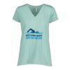 Ladies Essential Relaxed V-Neck Tee Thumbnail