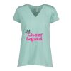Ladies Essential Relaxed V-Neck Tee Thumbnail