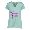 Ladies Essential Relaxed V-Neck Tee Thumbnail