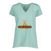 Ladies Essential Relaxed V-Neck Tee Thumbnail