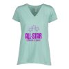 Ladies Essential Relaxed V-Neck Tee Thumbnail