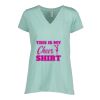 Ladies Essential Relaxed V-Neck Tee Thumbnail