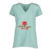 Ladies Essential Relaxed V-Neck Tee Thumbnail
