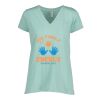 Ladies Essential Relaxed V-Neck Tee Thumbnail