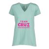 Ladies Essential Relaxed V-Neck Tee Thumbnail