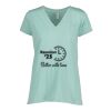 Ladies Essential Relaxed V-Neck Tee Thumbnail