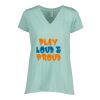Ladies Essential Relaxed V-Neck Tee Thumbnail