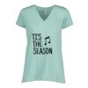 Ladies Essential Relaxed V-Neck Tee Thumbnail