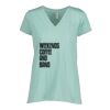 Ladies Essential Relaxed V-Neck Tee Thumbnail