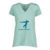 Ladies Essential Relaxed V-Neck Tee Thumbnail