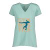 Ladies Essential Relaxed V-Neck Tee Thumbnail