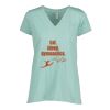 Ladies Essential Relaxed V-Neck Tee Thumbnail