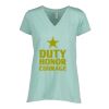 Ladies Essential Relaxed V-Neck Tee Thumbnail