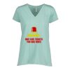 Ladies Essential Relaxed V-Neck Tee Thumbnail