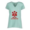 Ladies Essential Relaxed V-Neck Tee Thumbnail