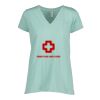 Ladies Essential Relaxed V-Neck Tee Thumbnail