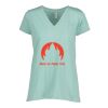 Ladies Essential Relaxed V-Neck Tee Thumbnail