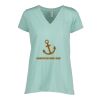 Ladies Essential Relaxed V-Neck Tee Thumbnail