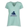 Ladies Essential Relaxed V-Neck Tee Thumbnail